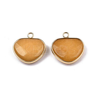 Natural White Jade Pendants G-N326-145A-1