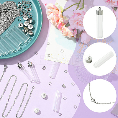 DIY Necklace Making Kits DIY-SC0030-96B-1