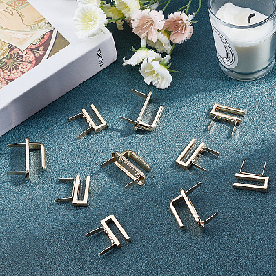 20Pcs 2 Styles Alloy Bag Twist Lock Accessories FIND-WR0001-58-1
