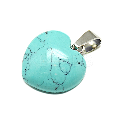 Natural & Synthetic Mixed Stone Pendants G-S293-03-B-1