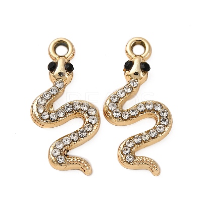 Alloy Rhinestone Pendants LS-PALLOY-S052-07G-1