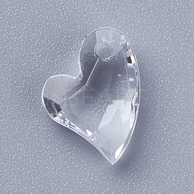 Transparent Acrylic Charms MACR-G055-11mm-02X-1
