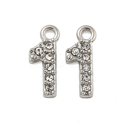 304 Stainless Steel Pendants STAS-L080-002P-01-1