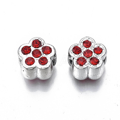 UV Plating Acrylic European Beads OACR-N010-042P-1