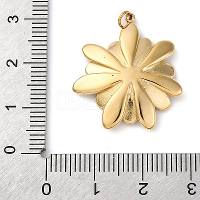 316 Stainless Steel Rhinestone Pendants STAS-K258-39E-G-1