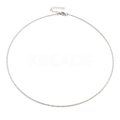 Non-Tarnish 304 Stainless Steel Necklaces STAS-D084-31P-1
