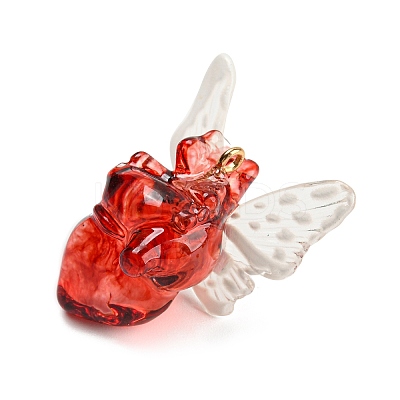 Transparent Resin Pendants LS-RESI-D004-01A-1