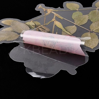 6Pcs Plant PET Adhesive Waterproof Stickers DIY-K074-01B-1