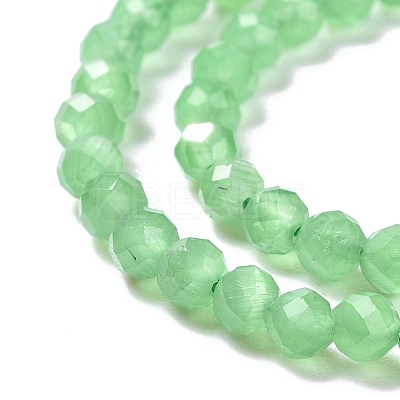 Cat Eye Beads Strands CE-I005-B4-1