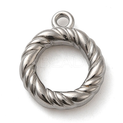 304 Stainless Steel Pendants STAS-M070-11P-1