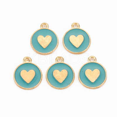 Alloy Enamel Pendants ENAM-S121-181A-1