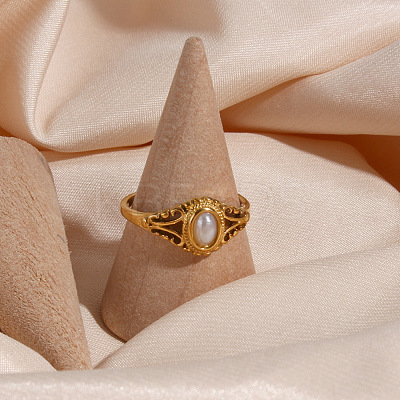 304 Stainless Steel Finger Rings for Women FS-WG654F2-03-1