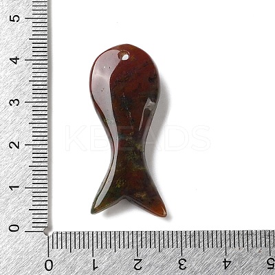 Natural Indian Agate Pendants GG-K001-01A-1