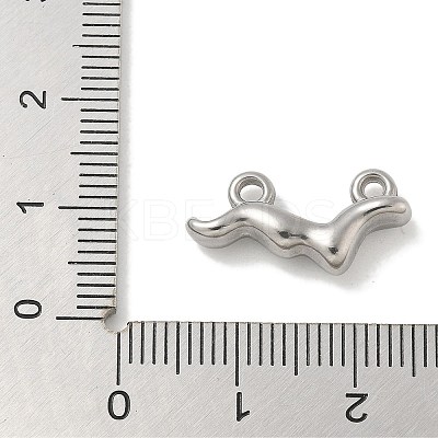 Anti-Tarnish 304 Stainless Steel Pendants STAS-Q334-49P-1