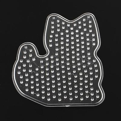 Animal ABC Plastic Pegboards used for 5x5mm DIY Fuse Beads X-DIY-Q009-28-1