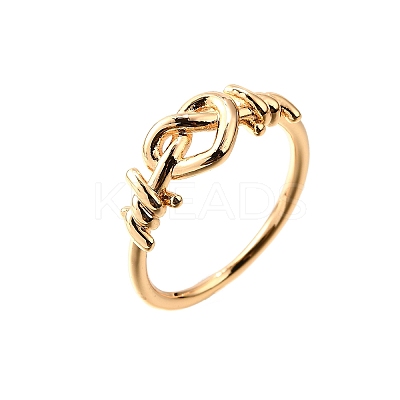 304 Stainless Steel Cuff Rings LS-RJEW-D308-01G-C-1