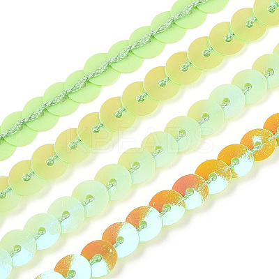 Lt.Green With AB Color Paillette/Sequins Roll X-BS85Y-1
