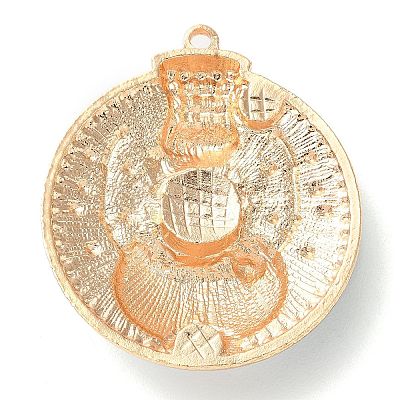 Christmas Zinc Alloy Rhinestone Pendnats LS-PALLOY-K008-02B-KCG-1