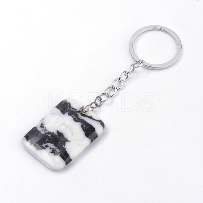 Natural Gemstone Keychain KEYC-S252-10-1