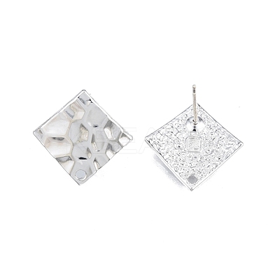 Alloy Stud Earring Findings PALLOY-N150-83P-1