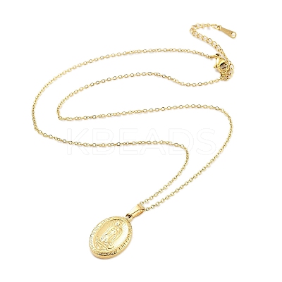304 Stainless Steel Pendant Nacklaces For Women STAS-S124-01G-03-1