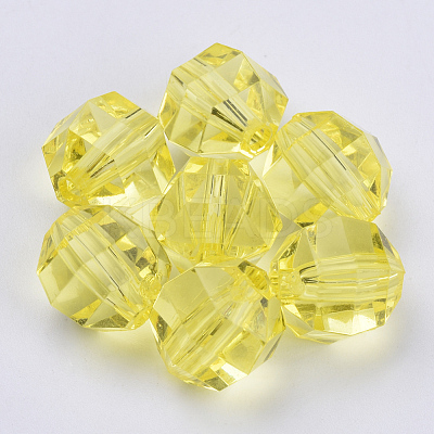Transparent Acrylic Beads TACR-Q256-8mm-V21-1