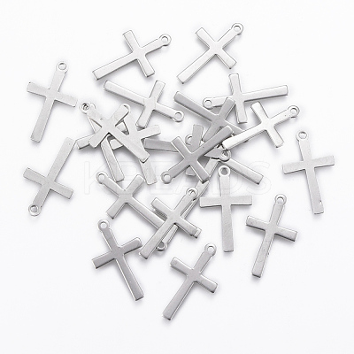 Tarnish Resistant 201 Stainless Steel Pendants STAS-L197-30P-1