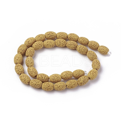 Natural Lava Rock Beads Strands G-F671-03A-10-1