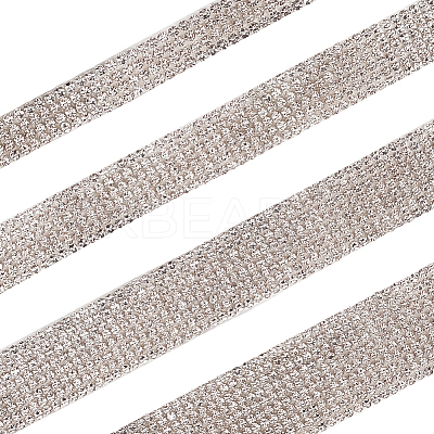 4 Yards 4 Styles Self Adhesive Resin Rhinestone Tape DIY-CY0002-04-1