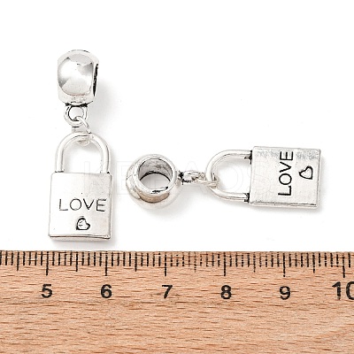Alloy European Dangle Charms FIND-G098-11AS-1