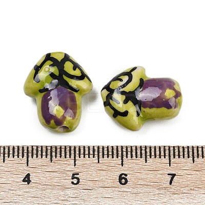 Handmade Porcelain Beads PORC-I029-03-1