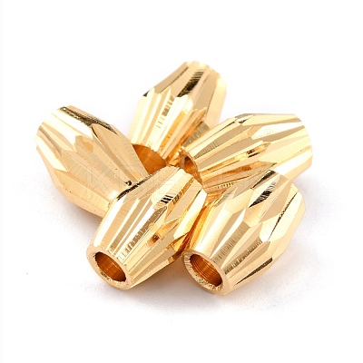 Brass Beads KK-O133-012B-G-1