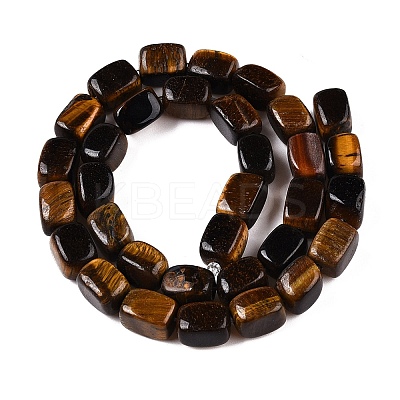 Natural Tiger Eye Beads Strands G-T138-103-1
