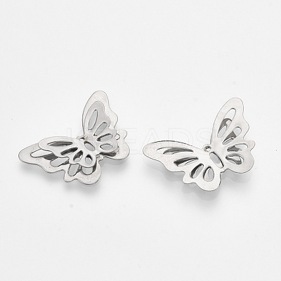 Non-Tarnish 201 Stainless Steel 3D Pendants STAS-R100-02-1