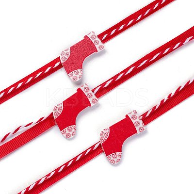 Polyester Grosgrain Ribbons OCOR-L044-10A-1