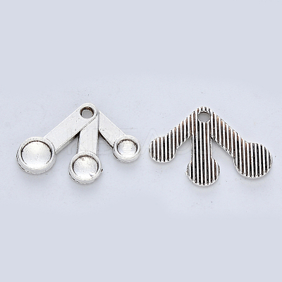 Tibetan Style Alloy Pendants TIBE-R316-099AS-RS-1