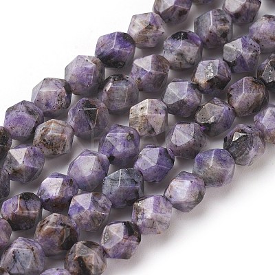 Natural Sesame Jasper/Kiwi Jasper Beads Strands G-F545-C-1