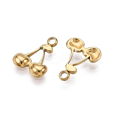 Ion Plating(IP) 304 Stainless Steel Charms STAS-A070-26G-1