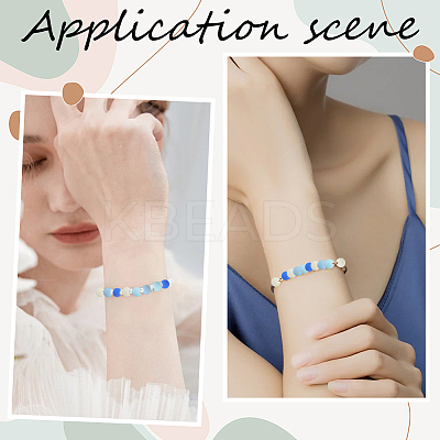 Rubberized Style Imitated Silicone Acrylic Beads MACR-PA0001-06B-02-1