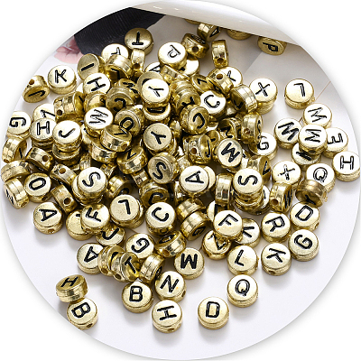 1000Pcs Opaque Acrylic Beads OACR-PA0001-34C-1
