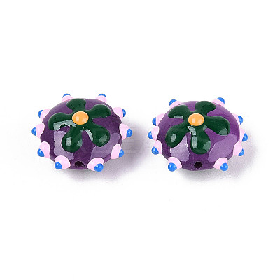 Handmade Lampwork Beads LAMP-T023-25B-1