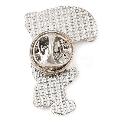 Bird Platinum Alloy Enamel Brooches LS-JEWB-I035-08P-05-1