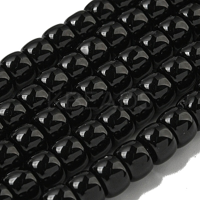 Opaque Glass Beads Strands GLAA-NH0002-B02-1