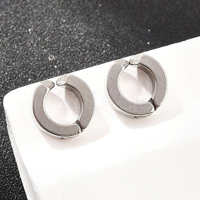 201 Stainless Steel Cuff Earrings EJEW-T056-01P-03-1