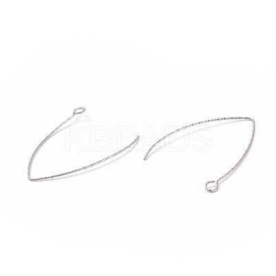 Tarnish Resistant 316 Stainless Steel Earrings Finding STAS-B025-02P-1