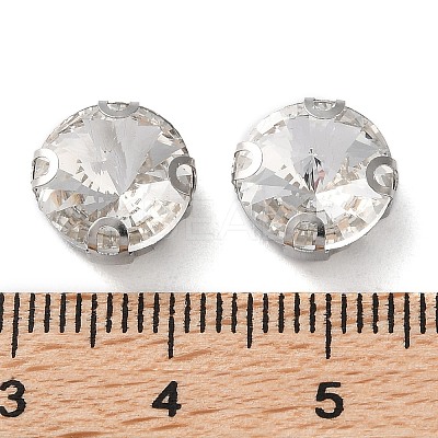 Flat Round Sew on Rhinestone RGLA-L028-07B-01-1