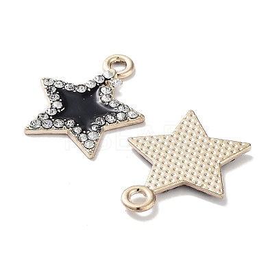 Alloy Enamel Pendants FIND-C042-06G-05-1