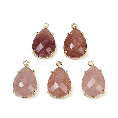 Natural Mixed Gemstone Faceted Pendants G-K347-05G-1