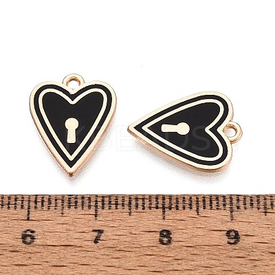 Alloy Enamel Pendants ENAM-T022-93A-G-1