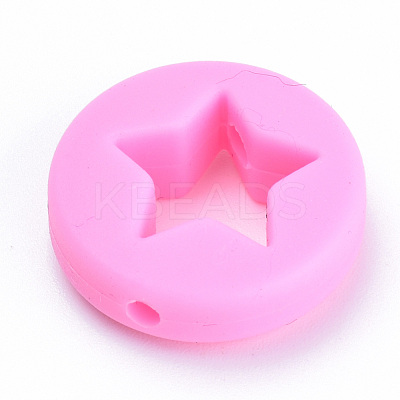 Food Grade Eco-Friendly Silicone Focal Beads SIL-T040-07-1